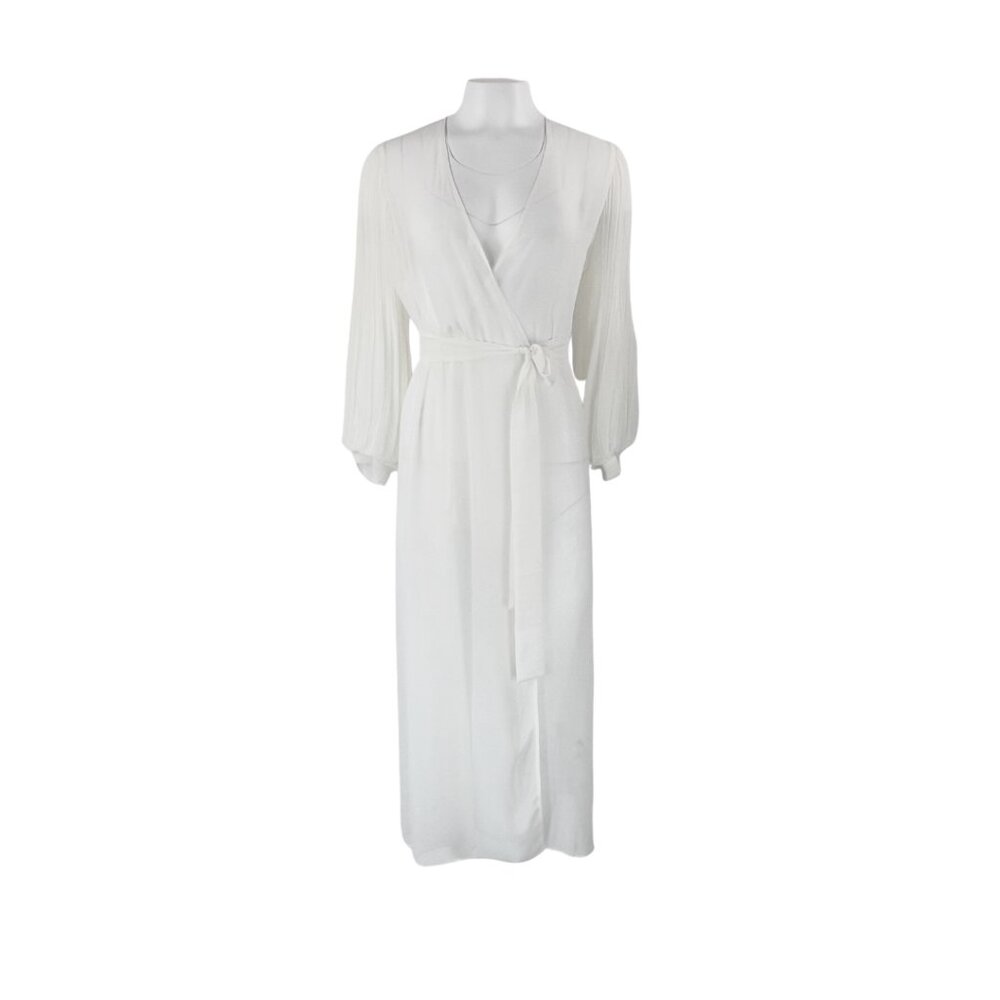 Sheer White Robe
